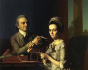 约翰辛格顿科普利 - Mr. and Mrs Thomas Mifflin (Sarah Morris)